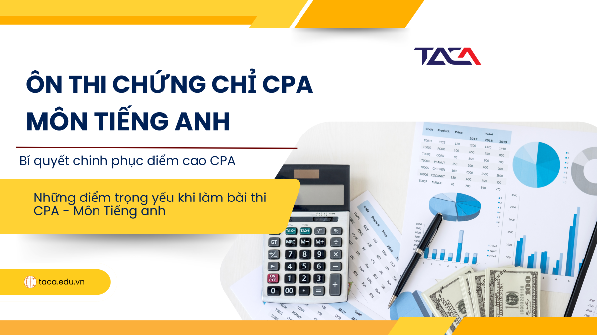 ôn thi chứng chỉ cpa môn tiếng anh