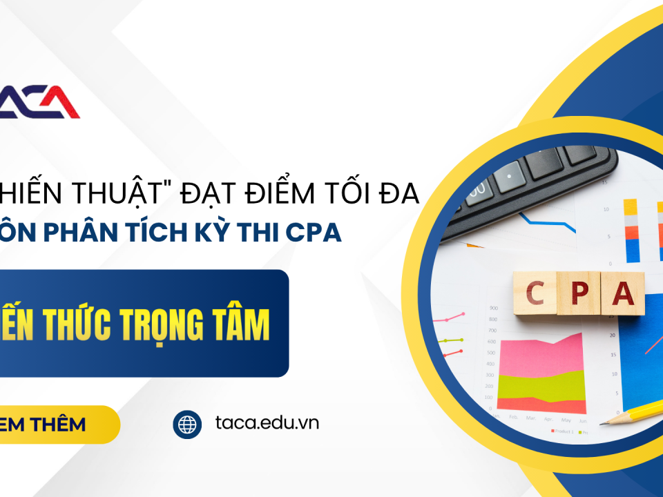 môn phân tích kỳ thi cpa