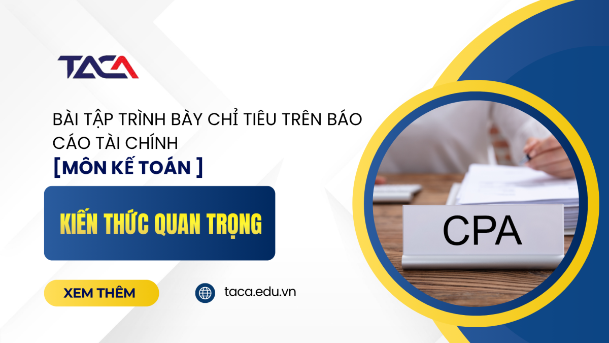 bài tập môn kế toán