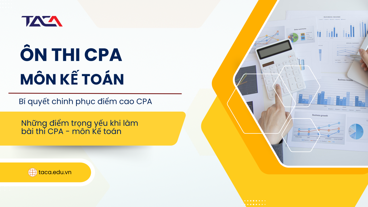ôn thi cpa môn kế toán