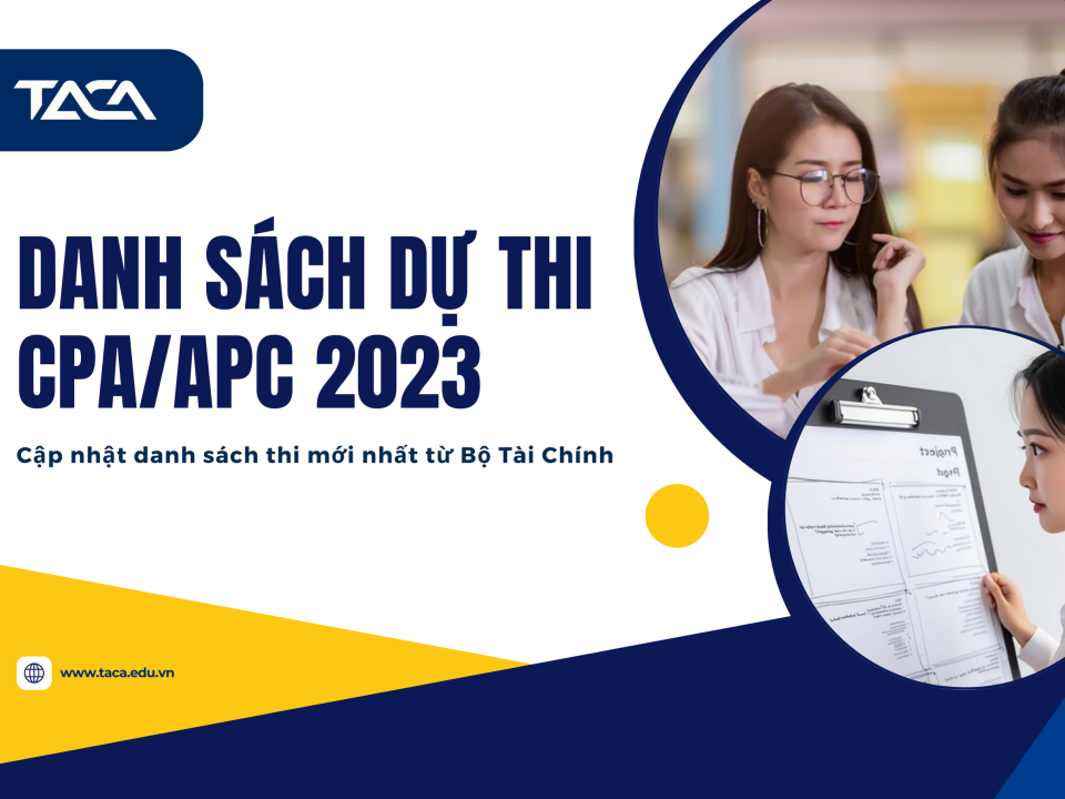 [Mới nhất] Danh sách dự thi kế toán kiểm toán 2023