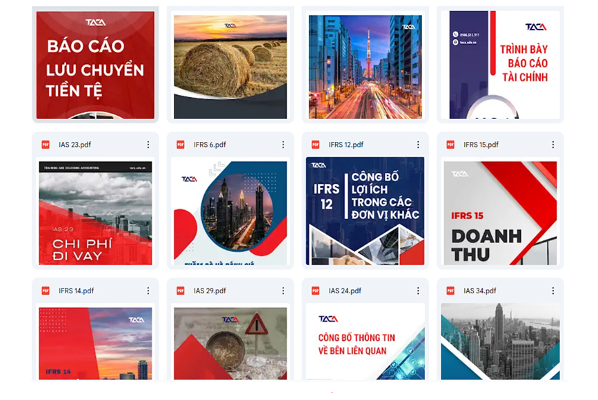 [Tặng Miễn Phí] Tài liệu IFRS đầy đủ và chi tiết