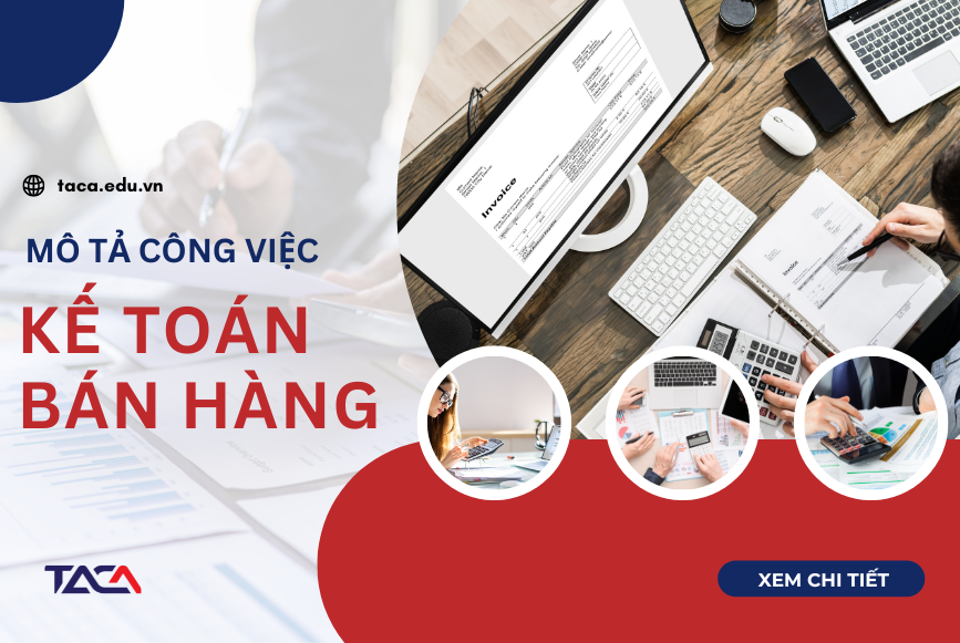 mô tả công việc kế toán bán hàng
