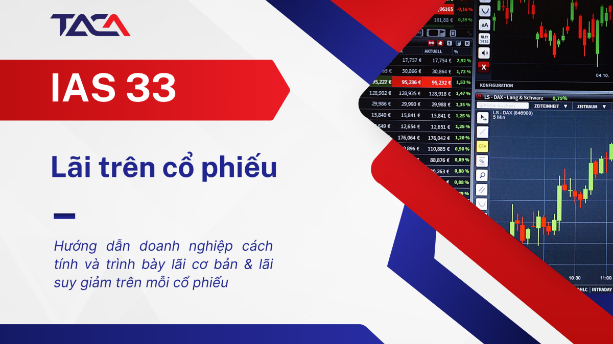 IAS 33 - Lãi trên cổ phiếu