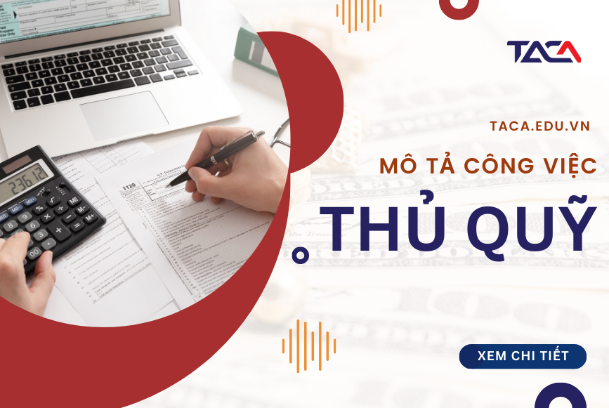 mô tả công việc thủ quỹ