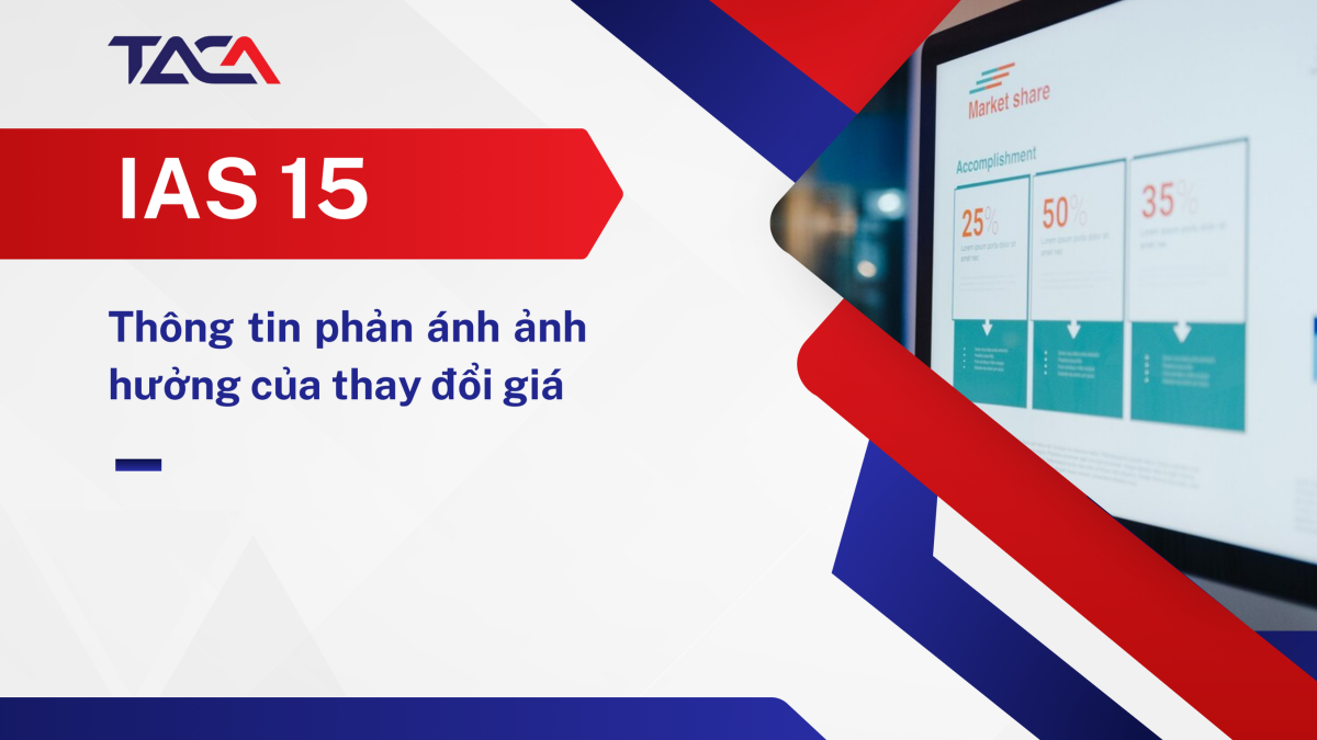 IAS 15 - Thông tin phản ánh ảnh hưởng của thay đổi giá