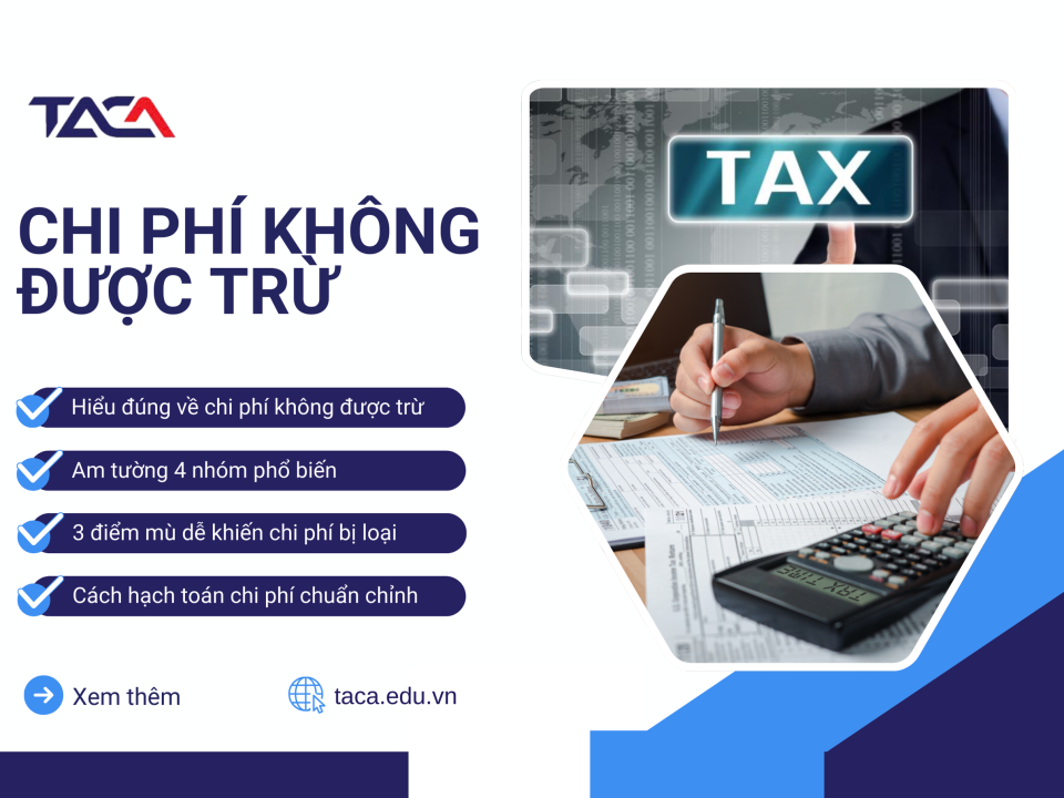 Am tường mọi chi phí không được trừ để tránh bị loại chi phí khi thanh kiểm tra quyết toán thuế