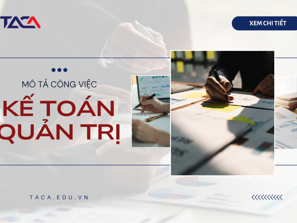 mô tả công việc kế toán quản trị