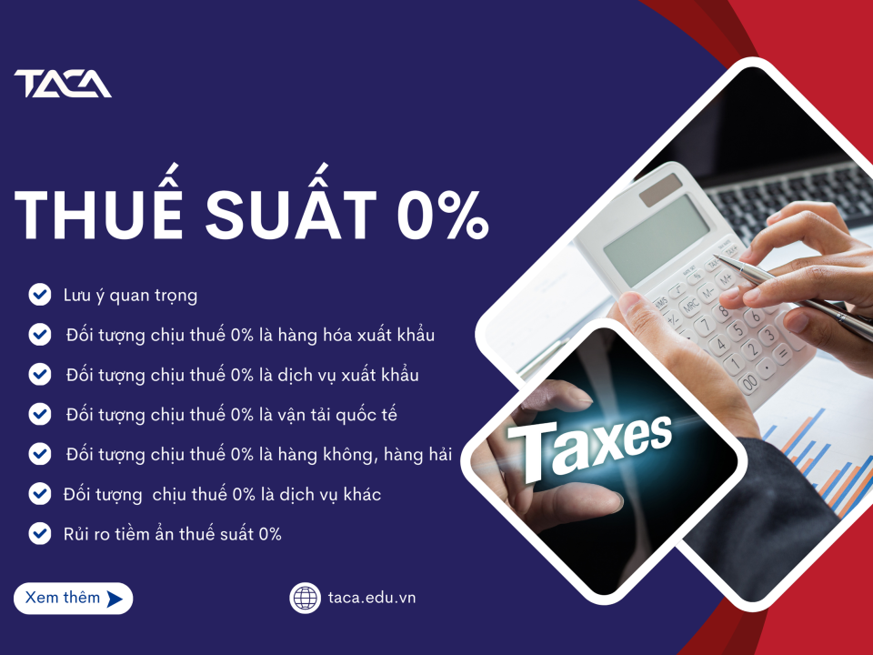 thuế suất 0