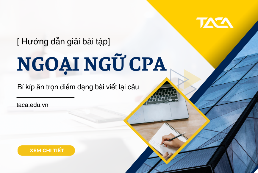 bài tập viết lại câu