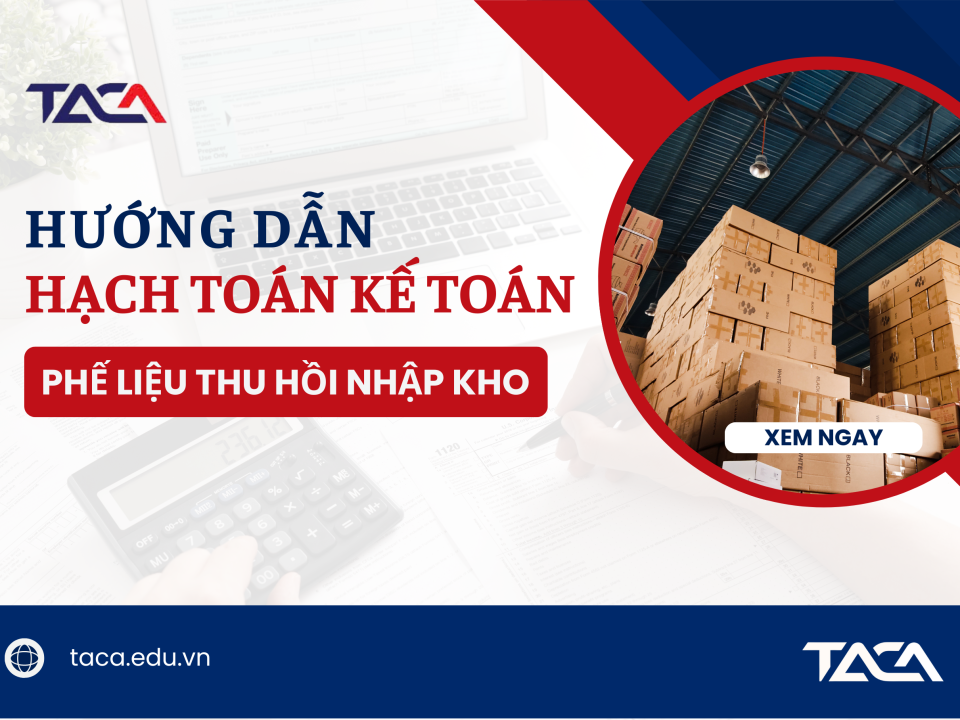 hạch toán phế liệu thu hồi nhập kho