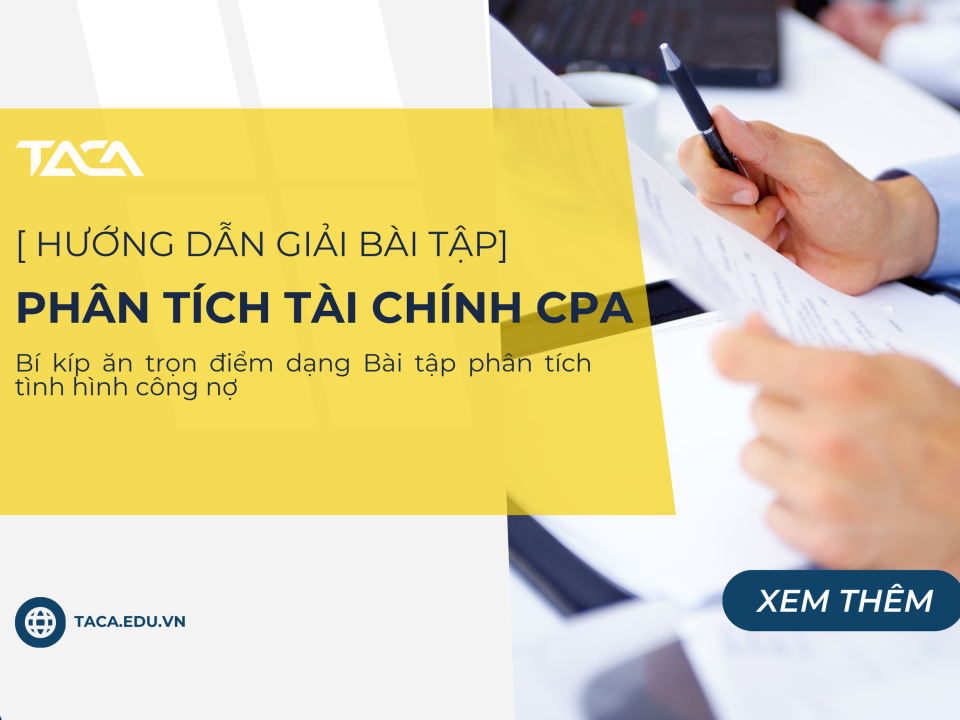 bài tập phân tích tình hình công nợ