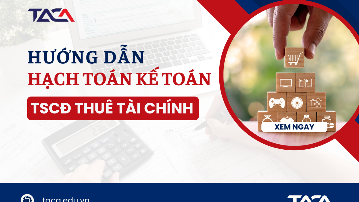 hạch toán tài sản cố định thuê tài chính
