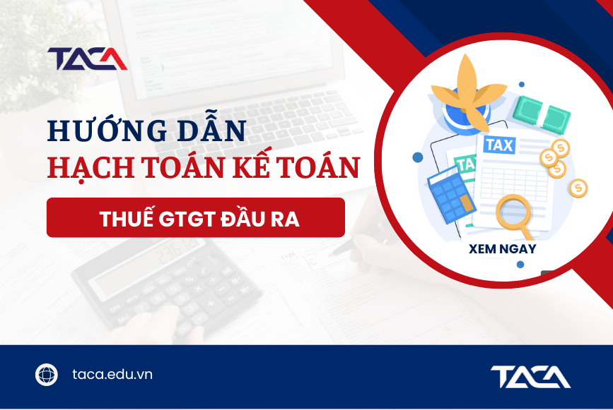 hạch toán thuế GTGT đầu ra