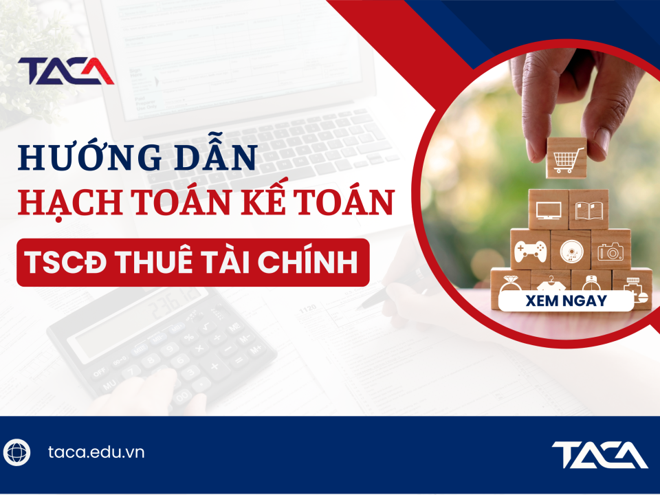 hạch toán tài sản cố định thuê tài chính