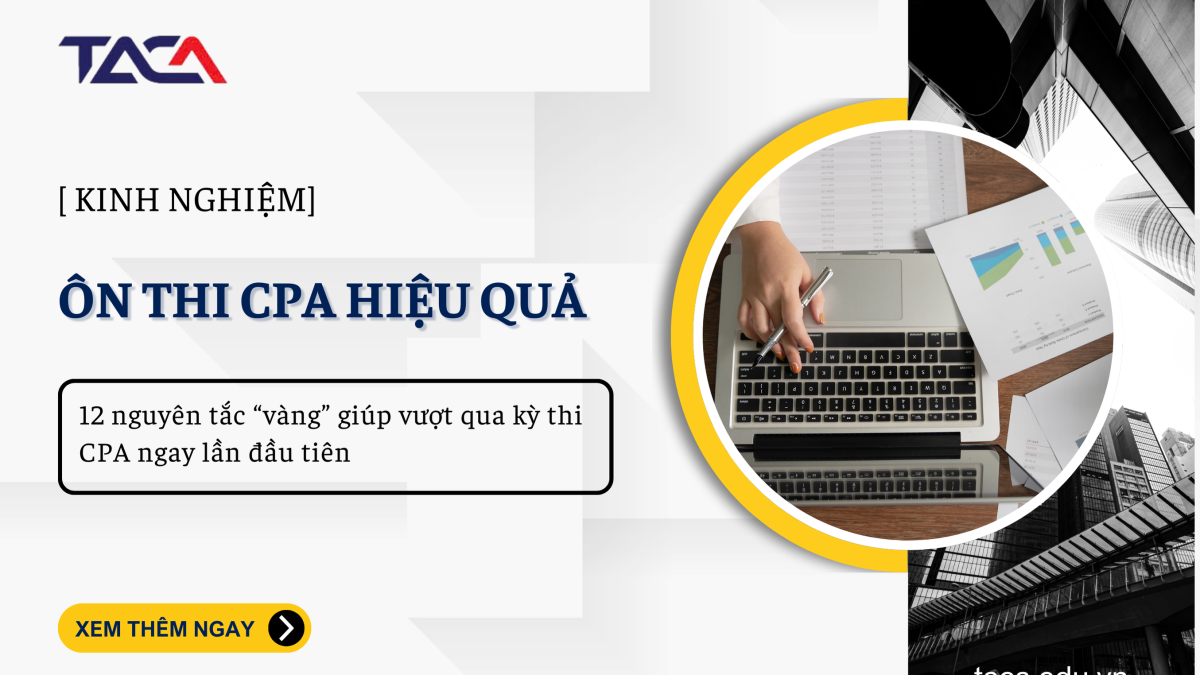 kinh nghiệm ôn thi cpa hiệu quả