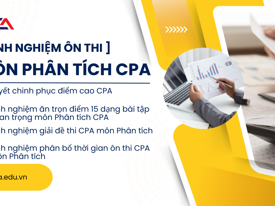 kinh nghiệm ôn thi môn phân tích cpa