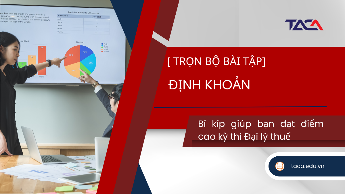 bài tập định khoản