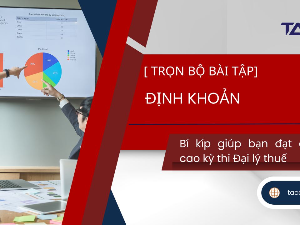 bài tập định khoản