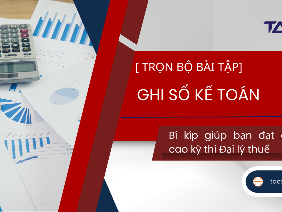 bài tập ghi sổ kế toán