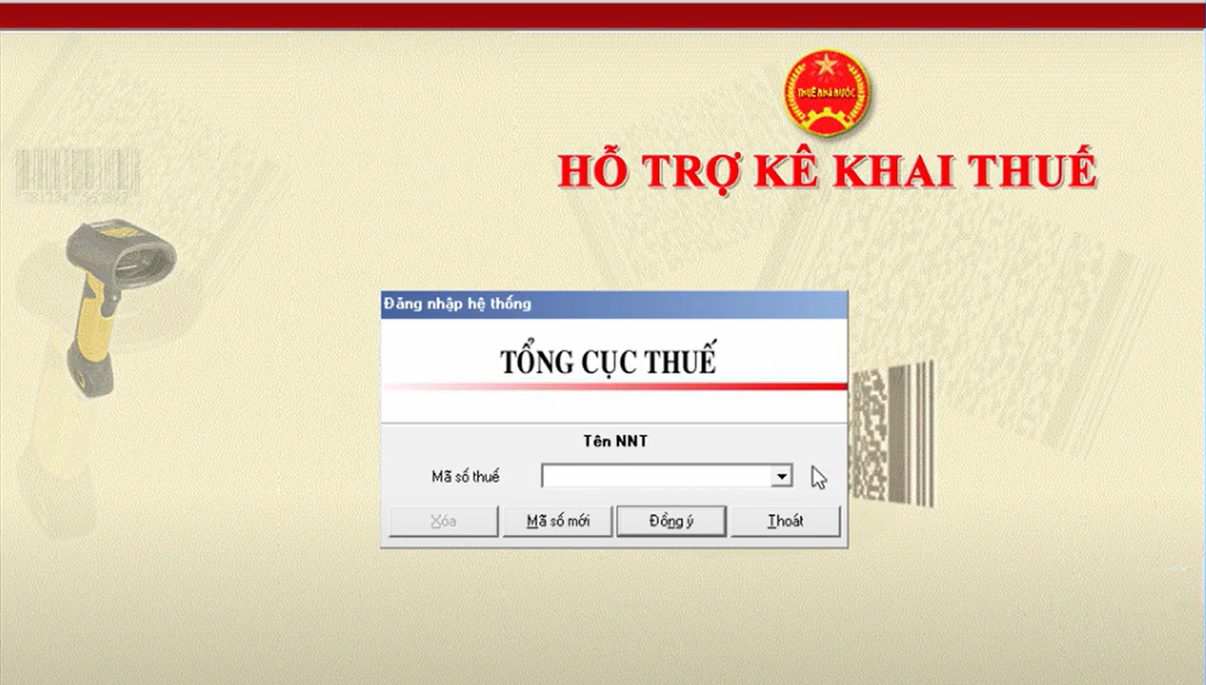 Kê khai thuế nhà thầu qua mạng