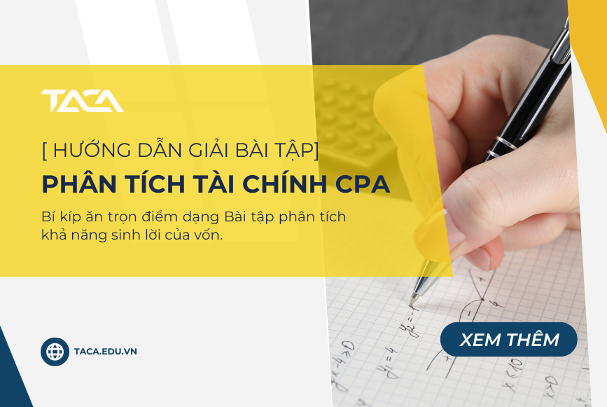bài tập phân tích khả năng sinh lời của vốn