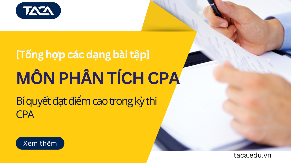 bài tập môn phân tích