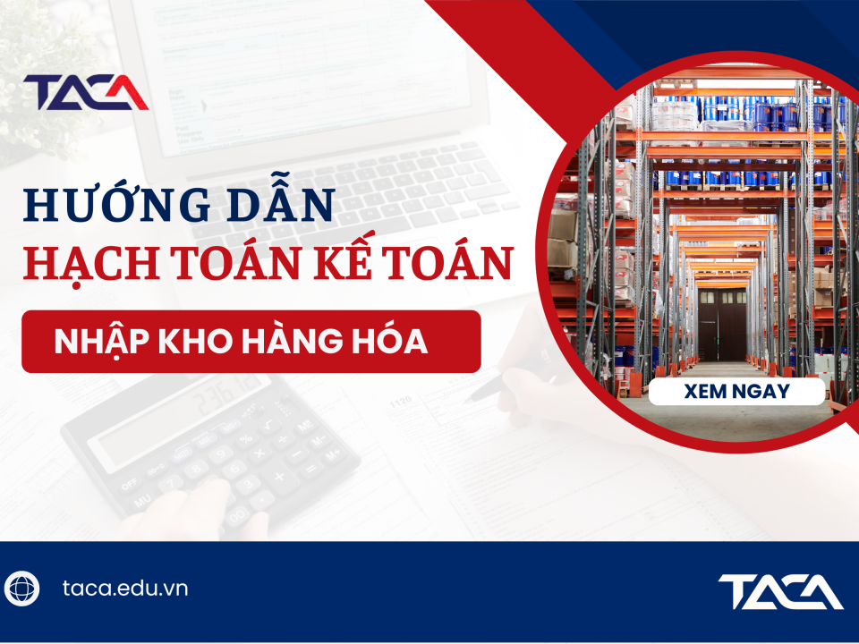 Hạch toán nhập kho hàng hóa