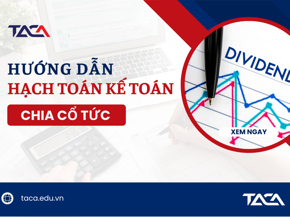 hạch toán chia cổ tức
