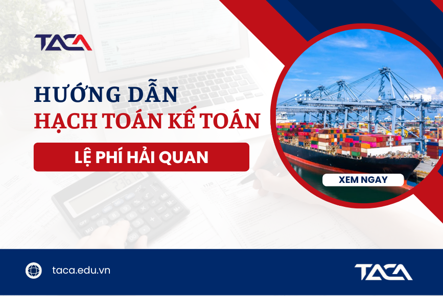 hạch toán lệ phí hải quan