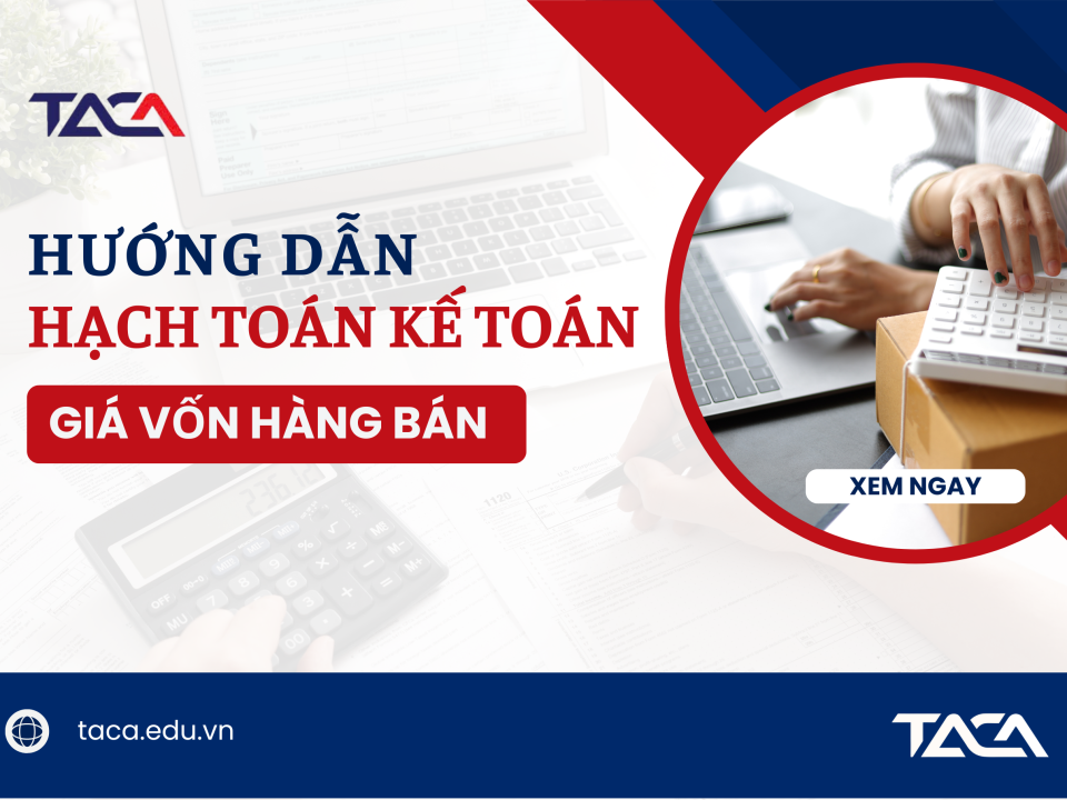 Hạch toán giá vốn hàng bán