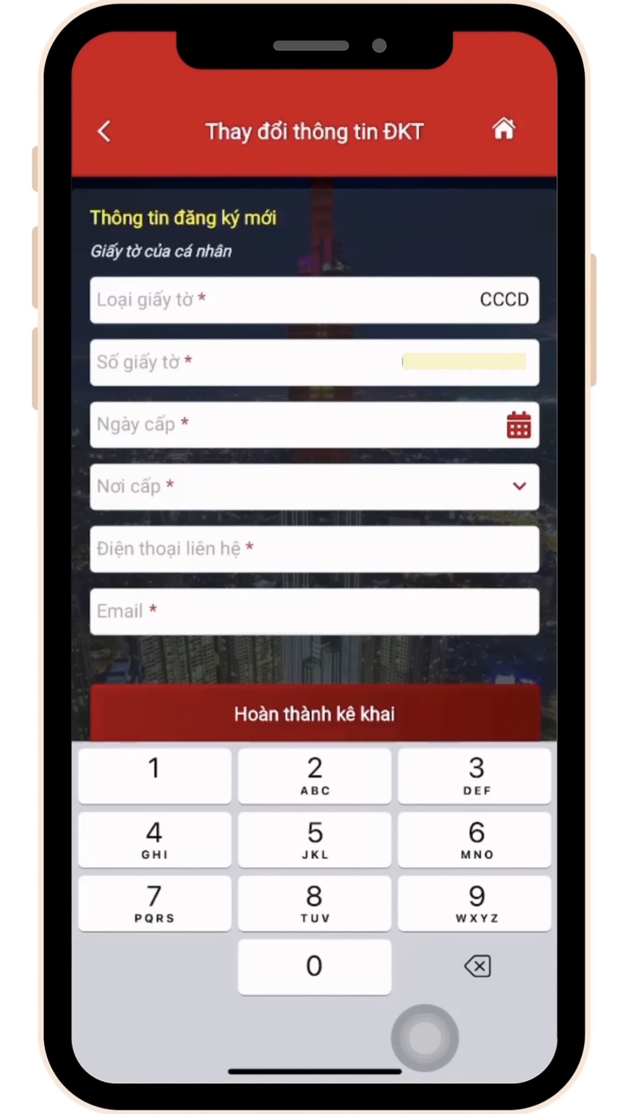 4 Cách thay đổi thông tin đăng ký thuế từ CMND sang CCCD online đơn giản nhất