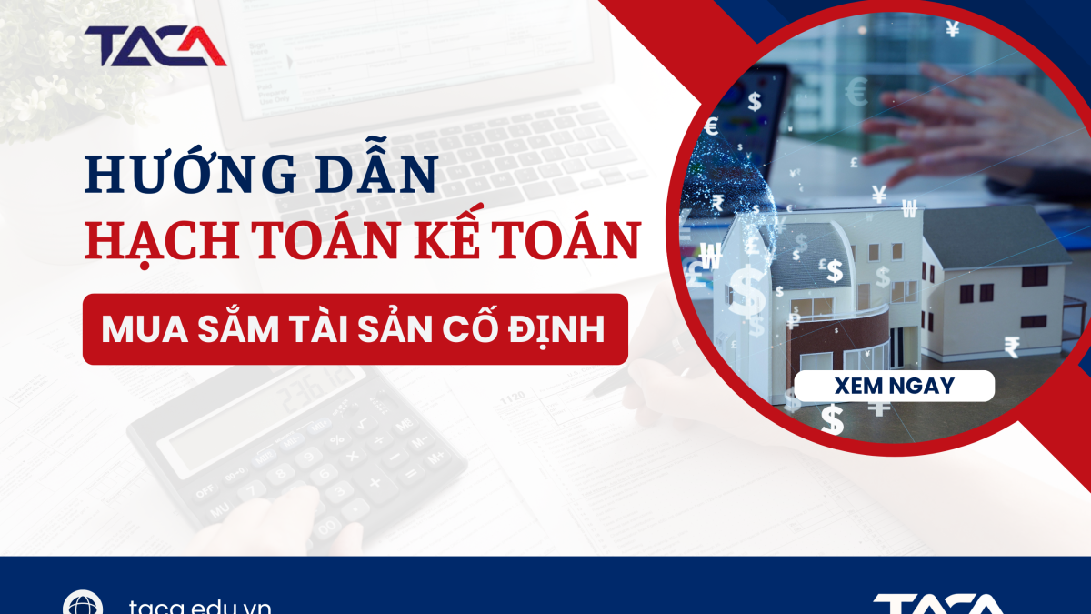 hạch toán mua sắm tài sản cố định