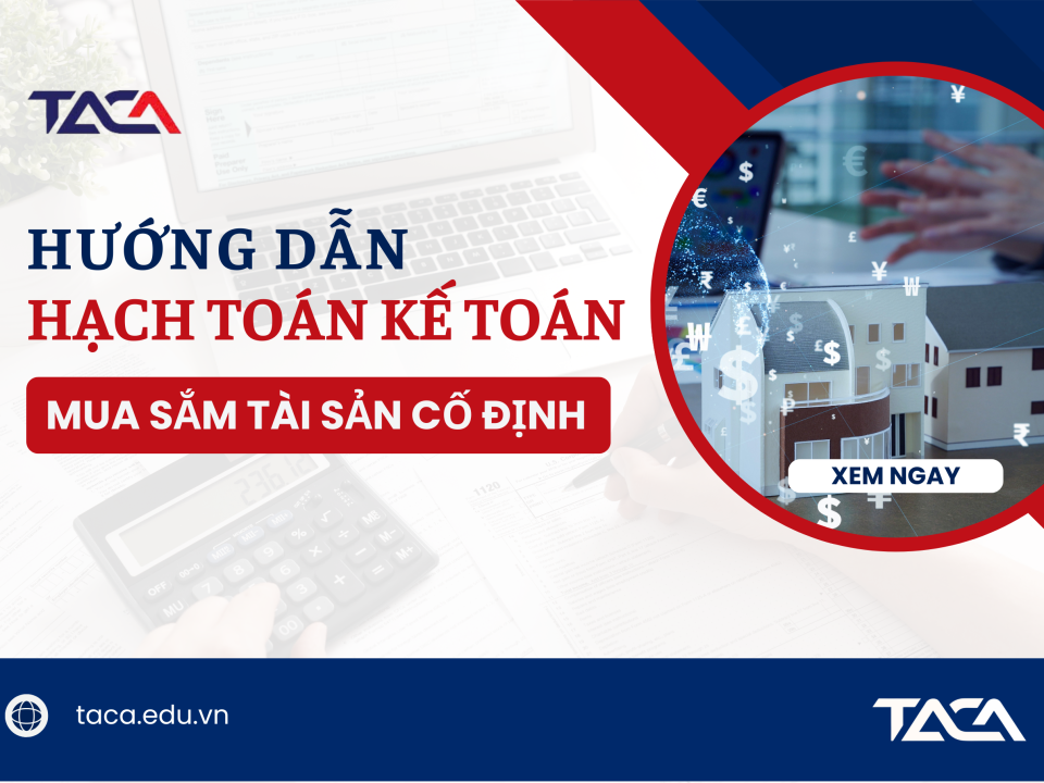 hạch toán mua sắm tài sản cố định