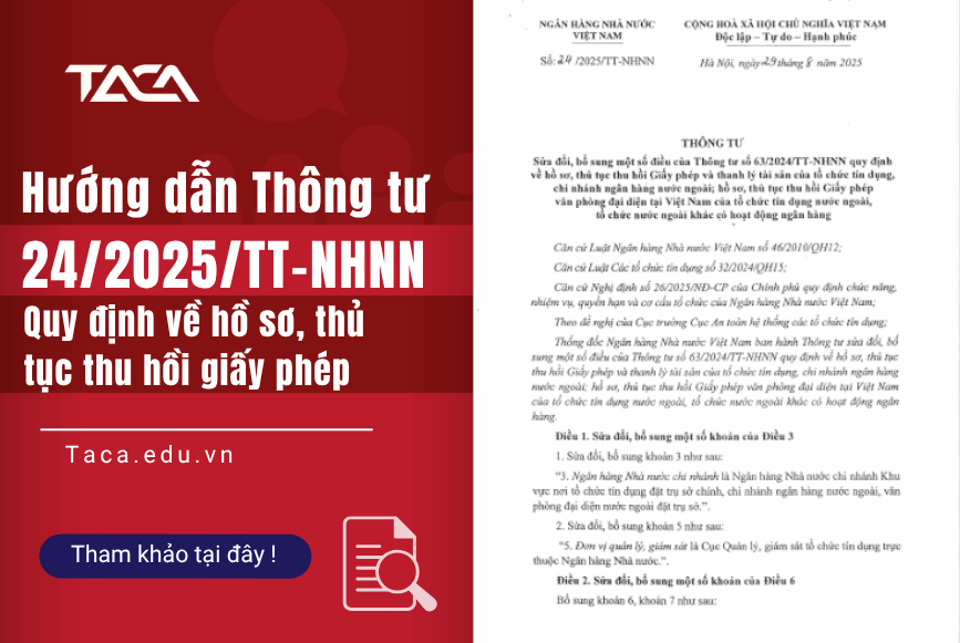 Thông tư số 24/2025/TT-NHNN