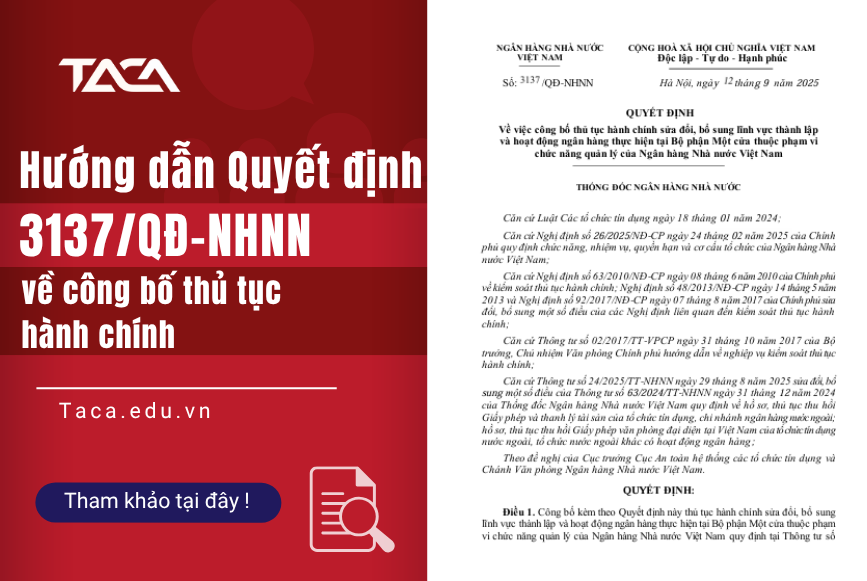 Quyết định 3137/QĐ-NHNN
