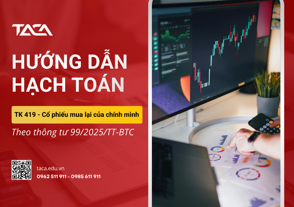 Hướng dẫn hạch toán Cổ phiếu mua lại của chính mình