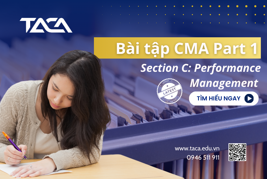 Bài tập CMA Part 1 Section C