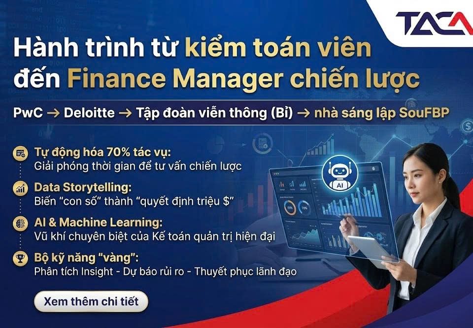 Hành trình từ kế toán viên đến Finance Manager chiến lược