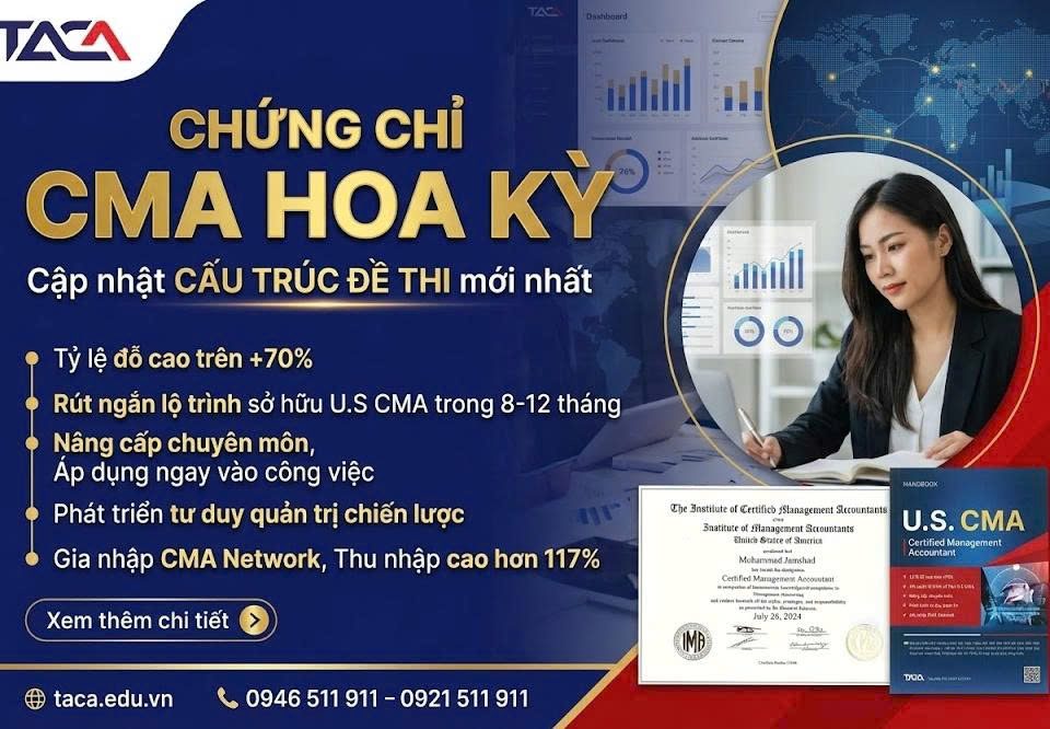 Cách thức IMA phân bổ kiến thức trong đề thi U.S. CMA