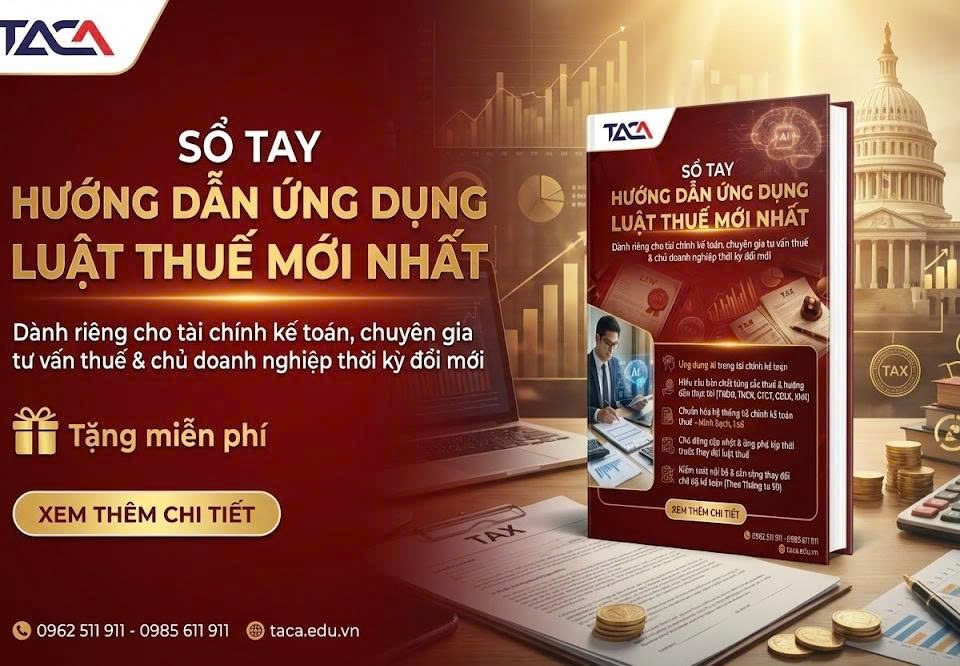 SỔ TAY HƯỚNG DẪN ỨNG DỤNG LUẬT THUẾ MỚI NHẤT