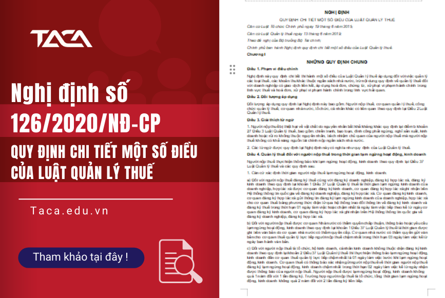 Nghị định số 126/2020/NĐ-CP