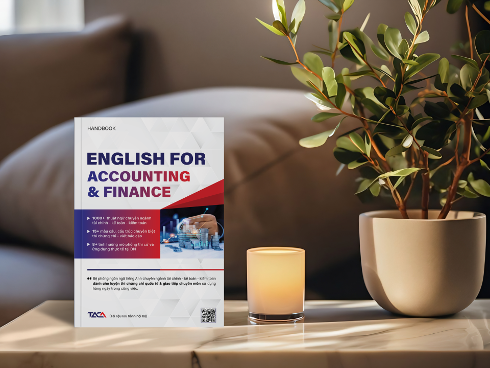 SÁCH ENGLISH FOR ACCOUNTING & FINANCE