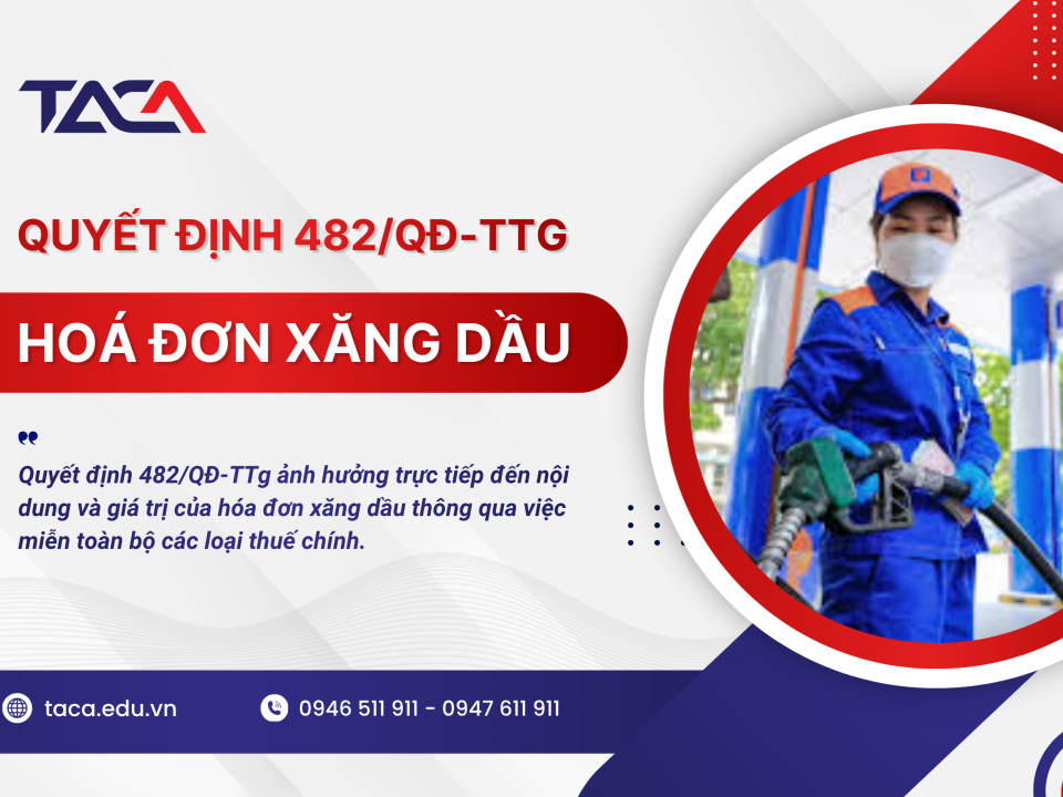 Quyết định 482/QĐ-TTg ảnh hưởng như thế nào đến hoá đơn xăng dầu?