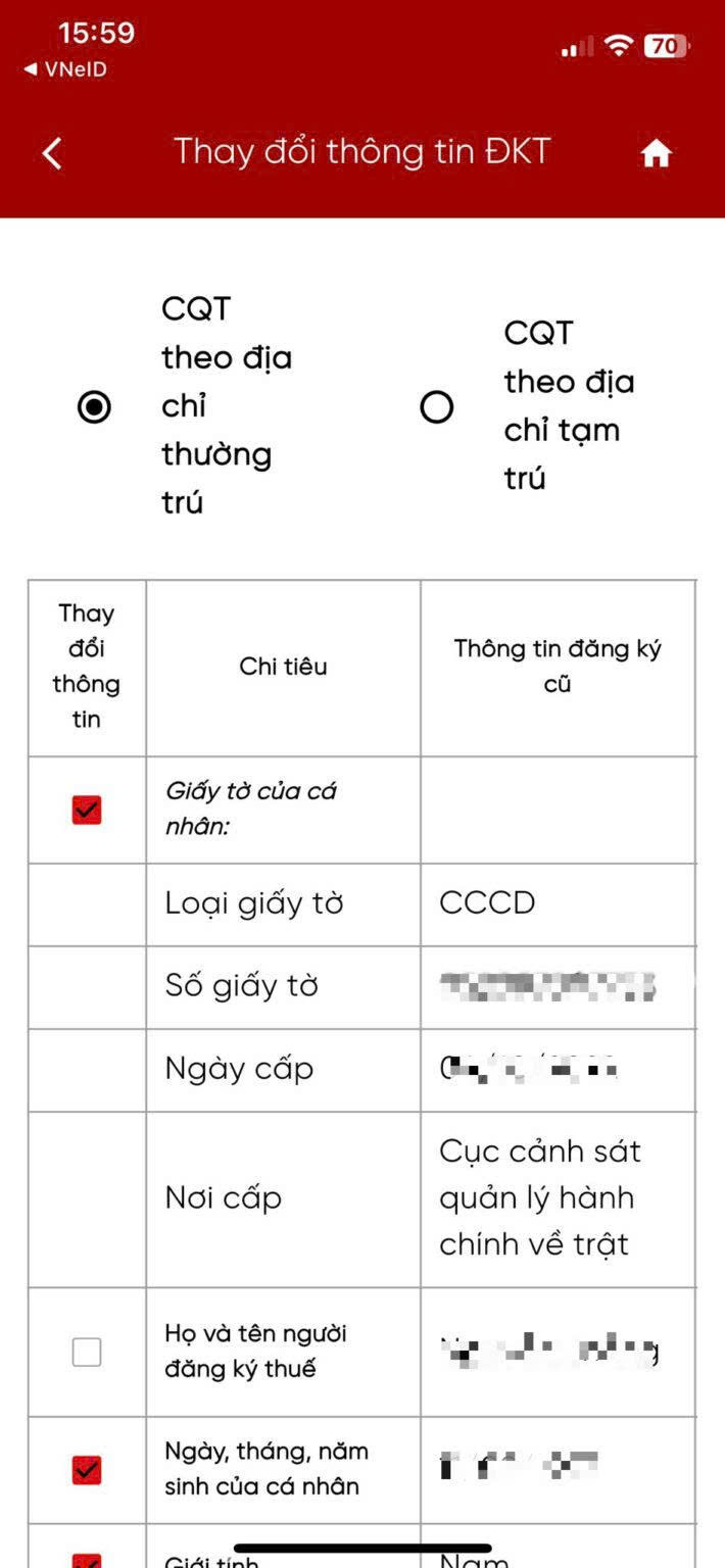 3 cách cập nhật CCCD cho mã số thuế cá nhân chi tiết
