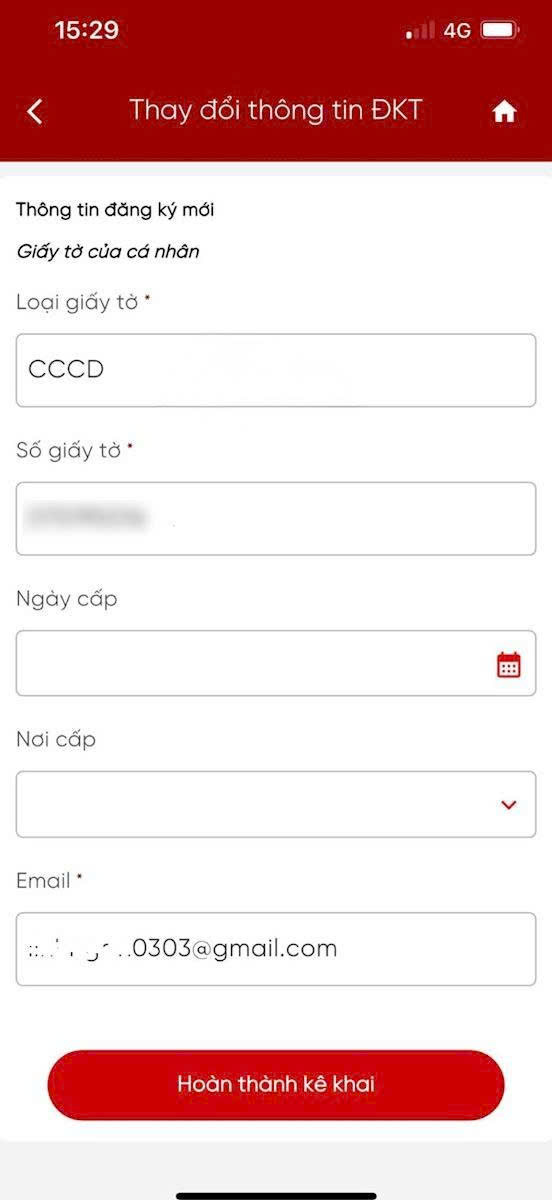 3 cách cập nhật CCCD cho mã số thuế cá nhân chi tiết