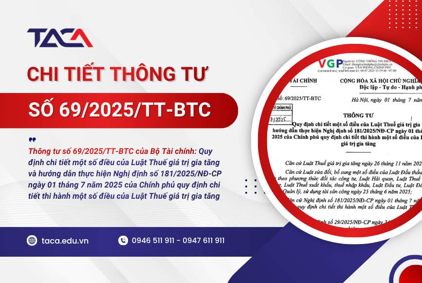 Thông tư số 69/2025/TT-BTC