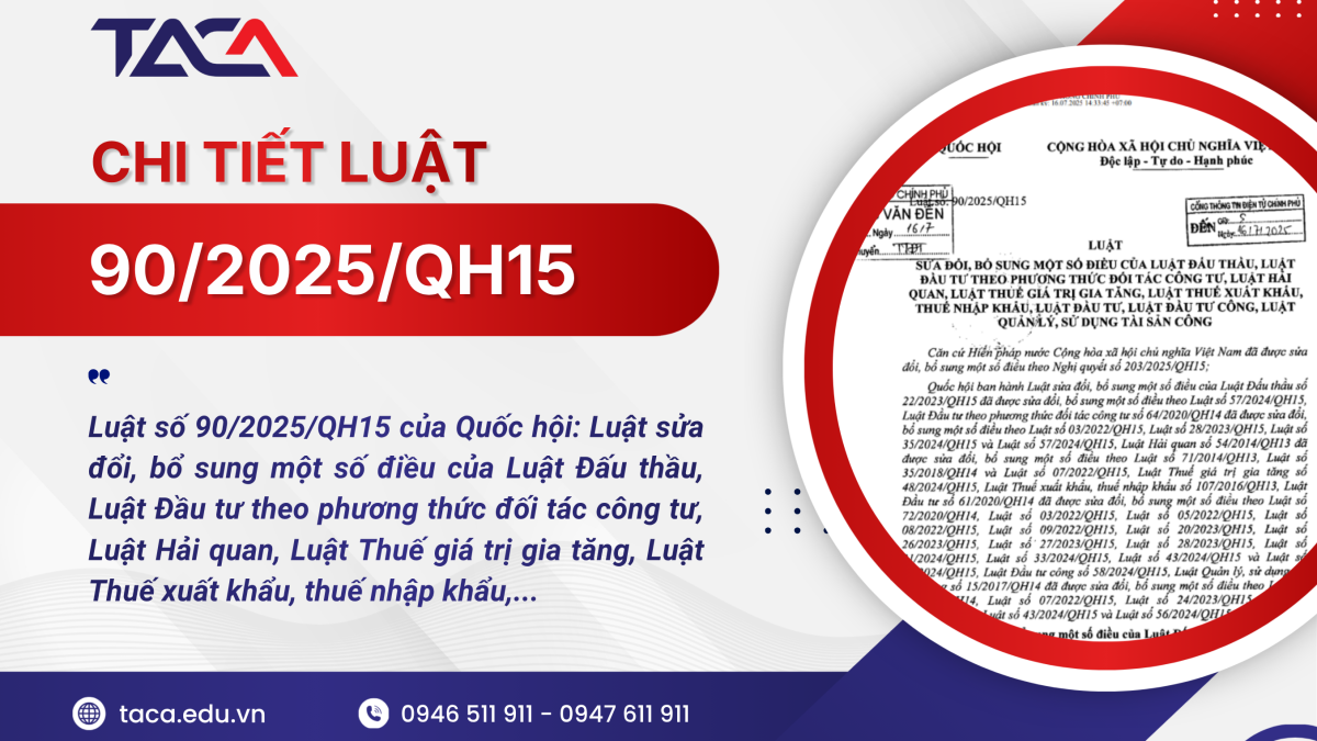 Luật số 90/2025/QH15