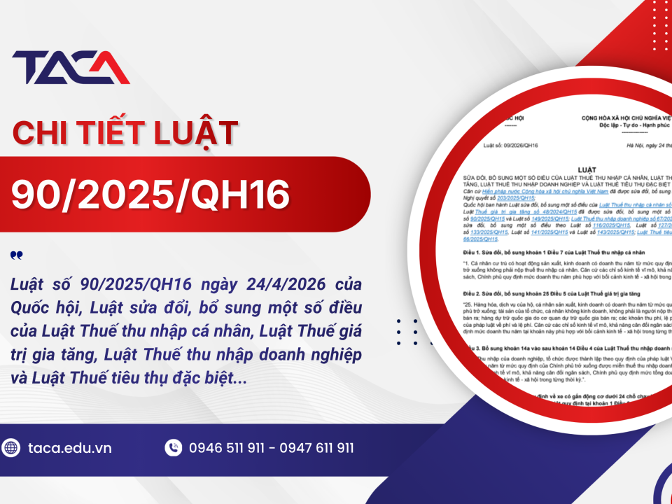 Luật số 90/2025/QH16