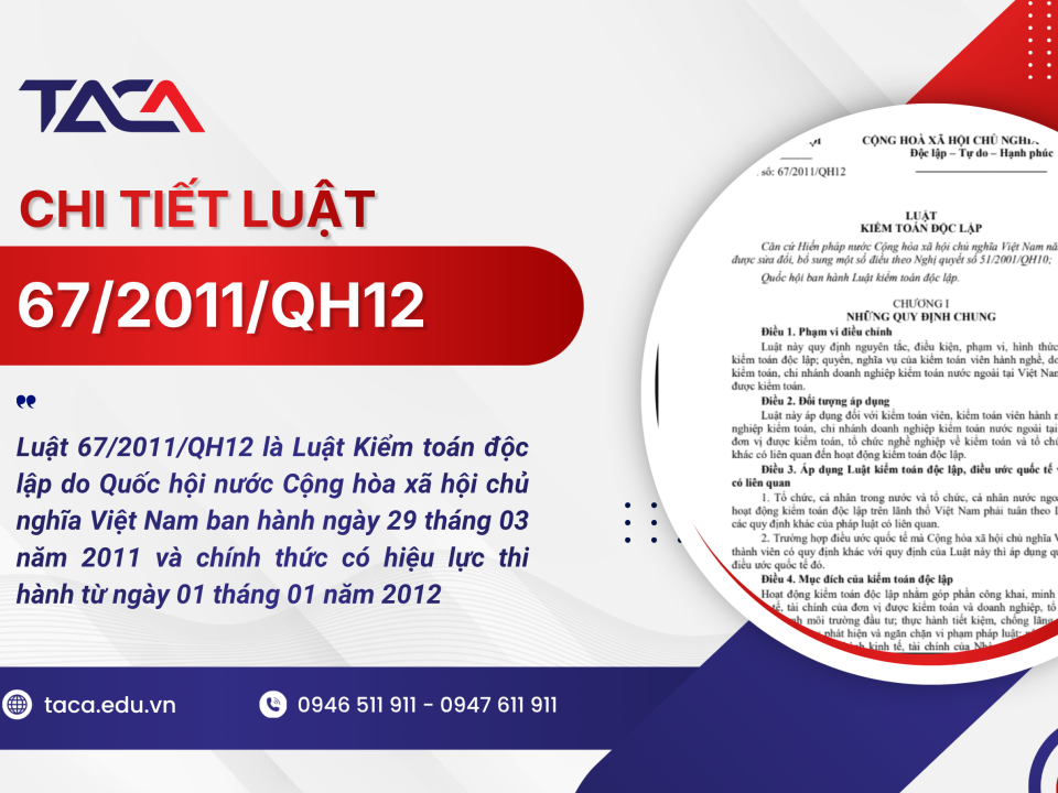 Luật 67/2011/QH12